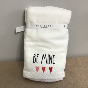 Rae Dunn  Be Mine Hand Towels